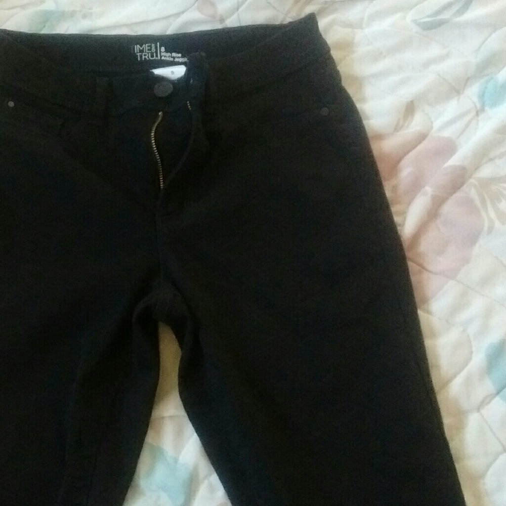 High Rise Ankle Jeggings